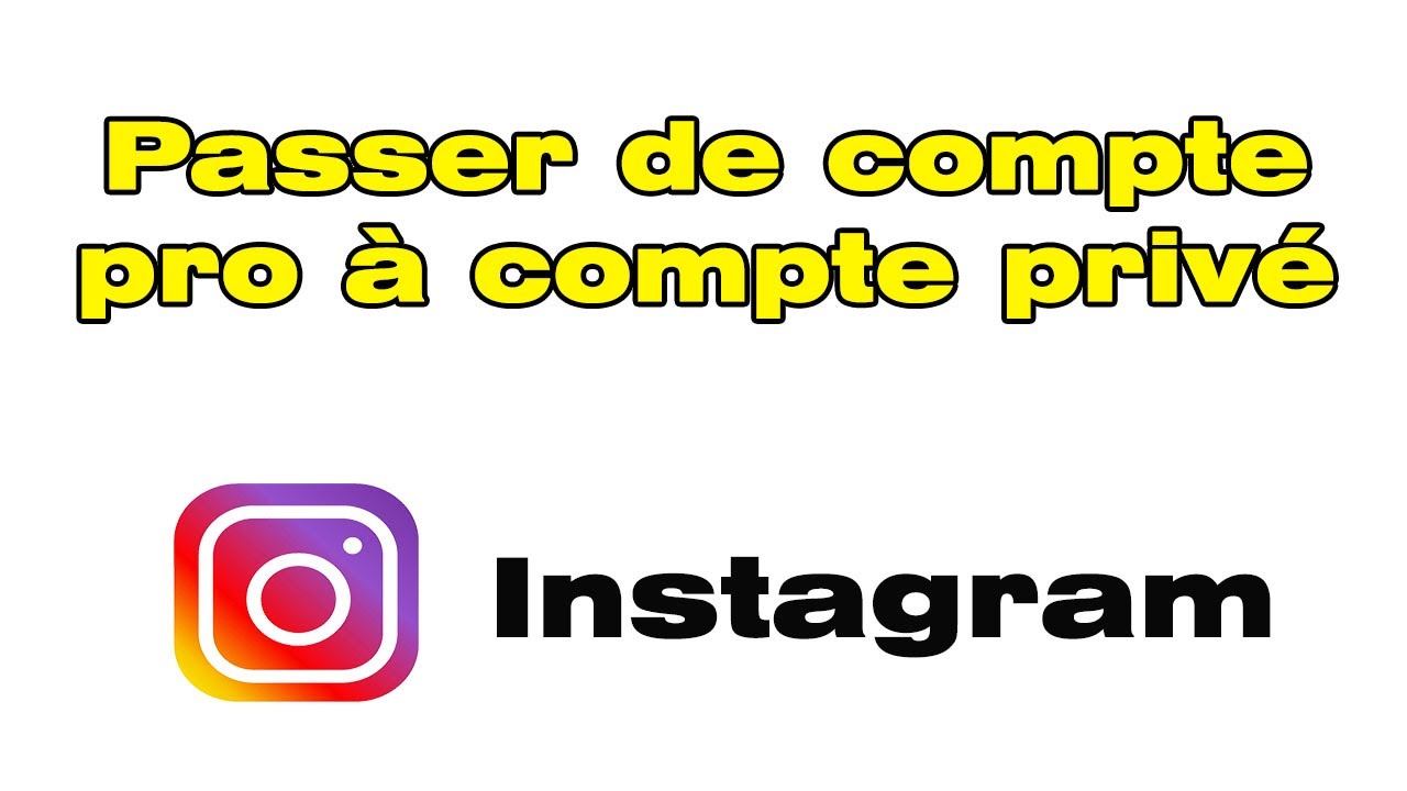 Comment passer de compte professionnel à compte privé sur instagram facilement 1 comment passer de compte professionnel a compte prive sur instagram