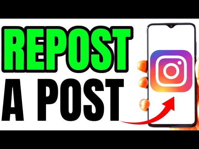 Comment reposter un post instagram facilement et efficacement 1 comment reposter un post instagram