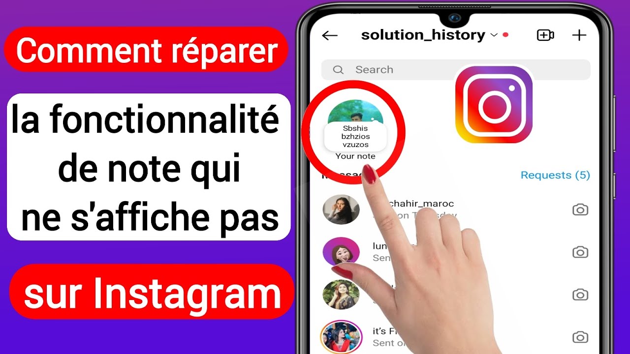 Pourquoi je n'ai pas les notes sur Instagram et comment y remédier 1 pourquoi je n'ai pas les notes sur instagram